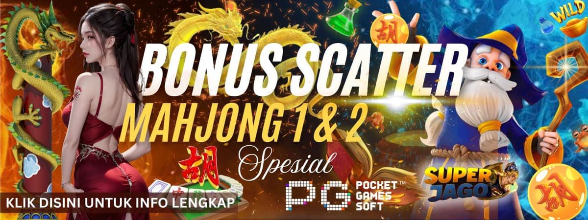 EVENT SPESIAL Scatter MAHJONG 1 DAN 2