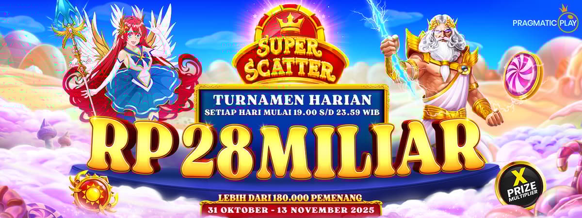 Pragmatic Play - Super Scatter – Daily Tournaments Banner
