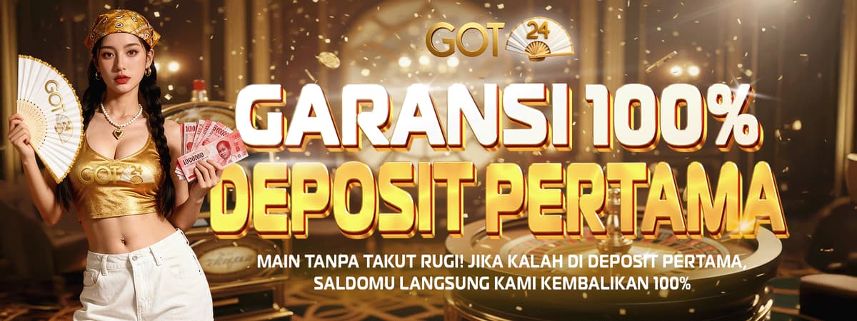 GARANSI DEPOSIT PERTAMA 100% Banner