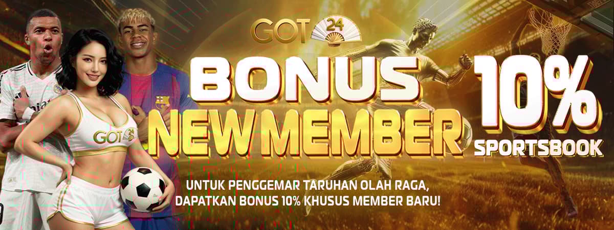 BONUS NEW MEMBER SPORTSBOOK 10% Banner