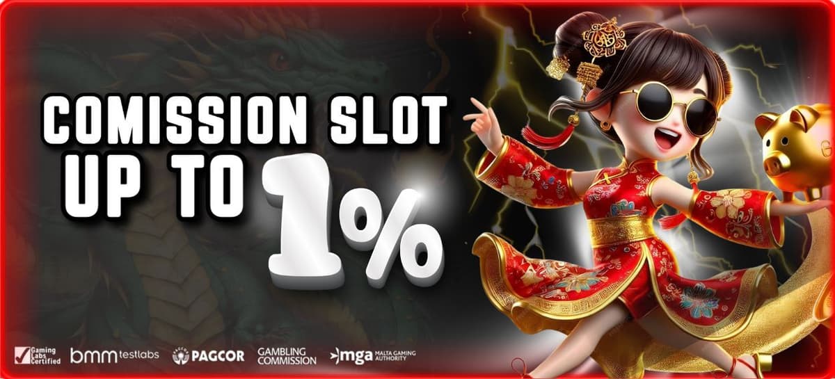 Promo Bonus Commission Live Casino & Slot Up To 0.7%