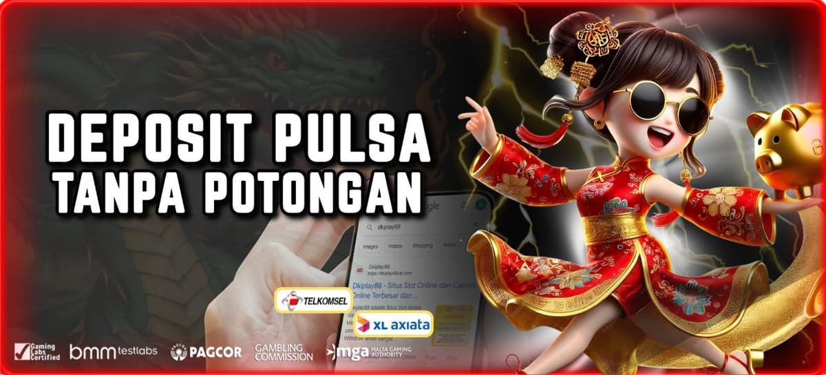 DEPOSIT PULSA POTONGAN 0%