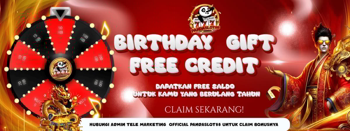 BIRTHDAY GIFT CREDIT FREE	 Banner
