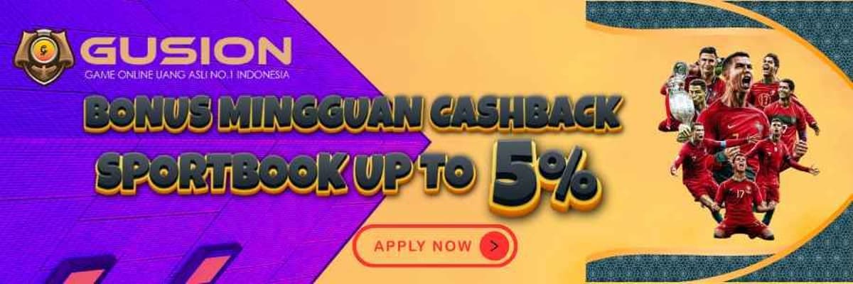 Cashback Sportsbook 5% Banner