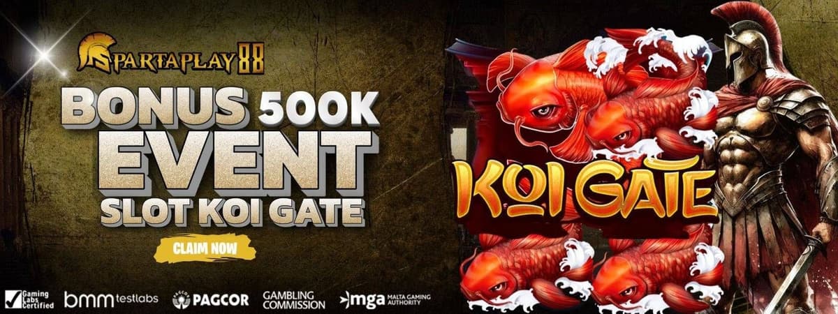 EVENT CLAIM BONUS EVENT KOI GATES