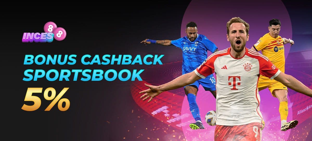 CASHBACK SPORTBOOK 5%