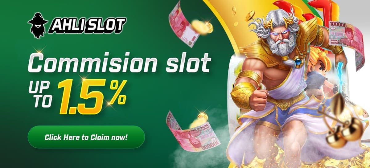 KOMISI MINGGUAN SLOT up to 1,5%