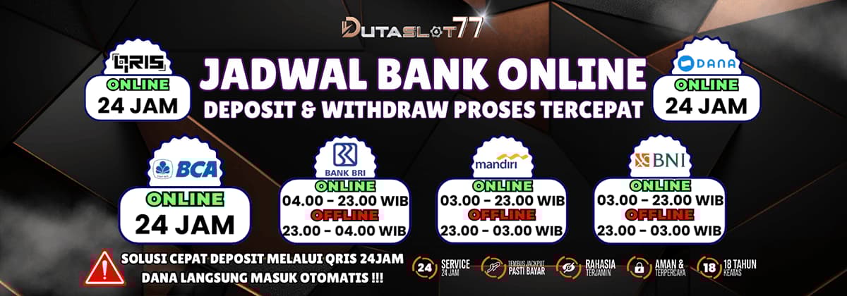 JADWAL BANK ONLINE Banner