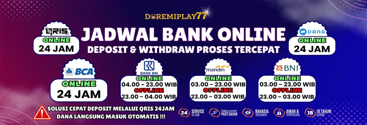 JADWAL BANK ONLINE Banner