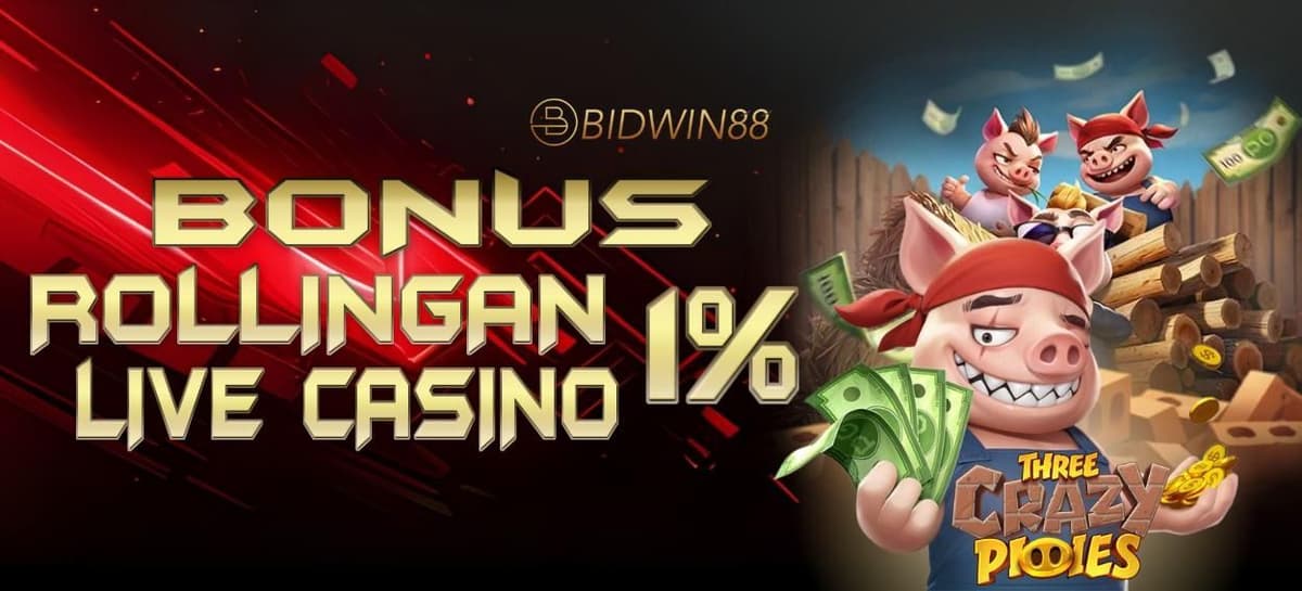 Promo  BONUS ROLLINGAN LIVE CASINO 