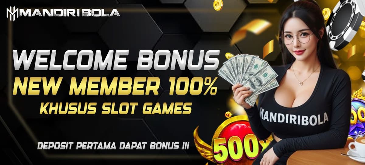 WELCOME BONUS 100% SLOT GAMES
