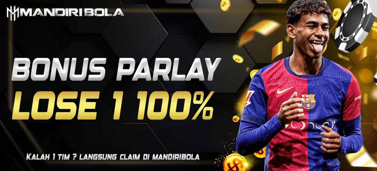 CASHBACK SPORTSBOOK KHUSUS MIX PARLAY 100%