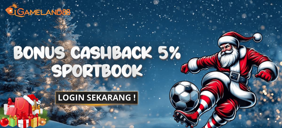CASHBACK SPORTBOOK GAMELAND88 Banner
