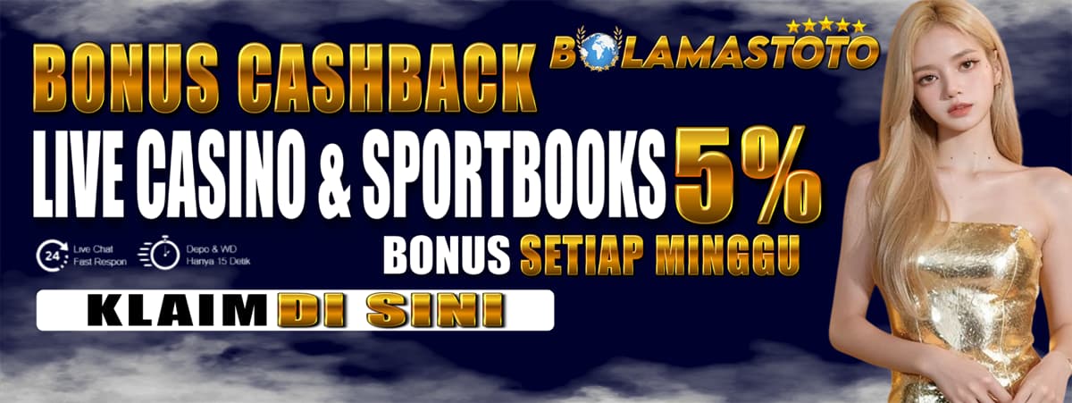 BONUS MINGGUAN SPORTBOOKS 5%