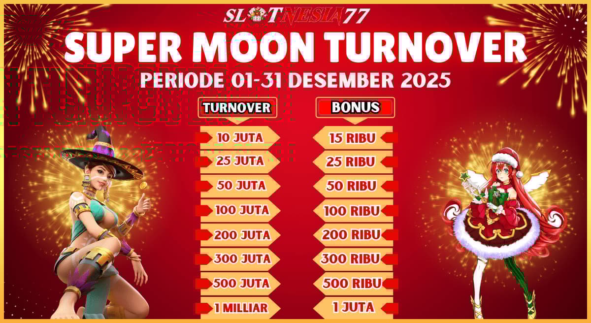 Promo SUPER MOON TURNOVER