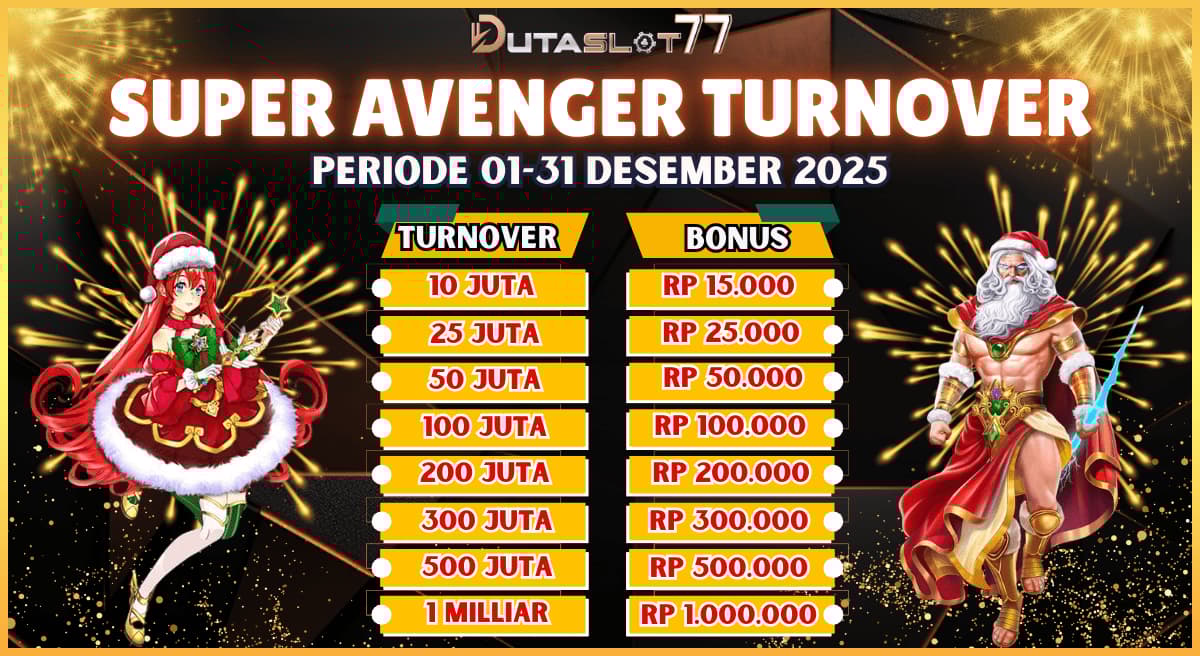 Promo SUPER AVENGER TURNOVER