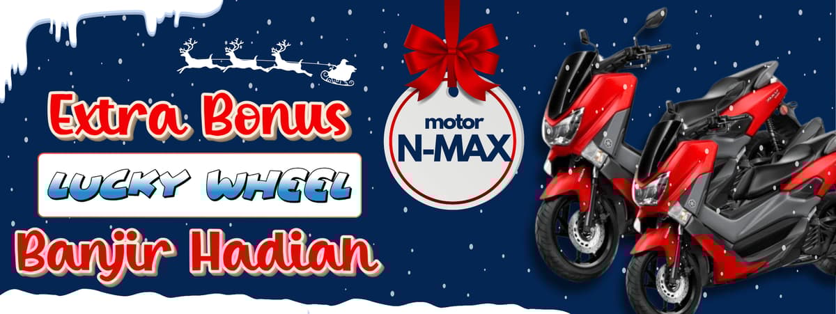 LUCKYWHEEL MENANGKAN MOTOR HONDA!