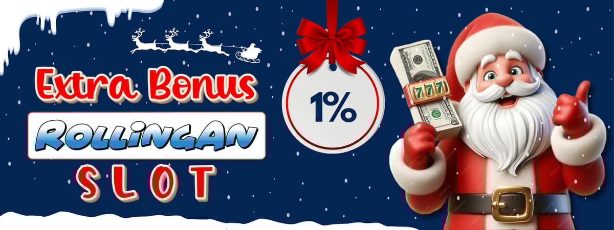 Promo BONUS ROLLINGAN SLOT 1% 
