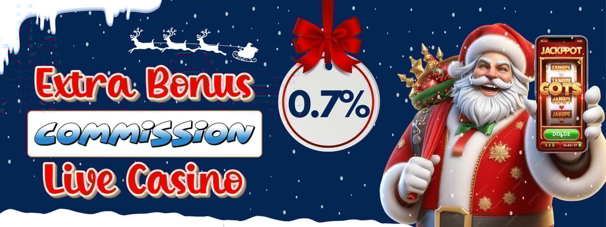 Bonus Rollingan Live Casino 0.7%
