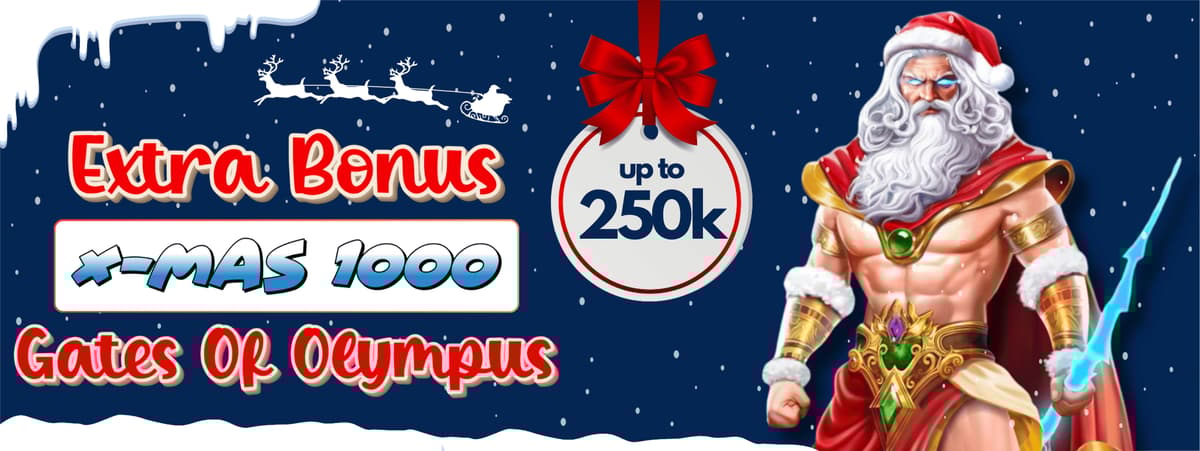 EXTRA BONUS GATES OF OLYMPUS X-MAS 1000