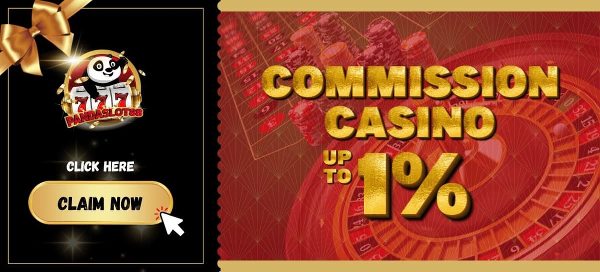 Promo Bonus Commission Live Casino 1% Harian