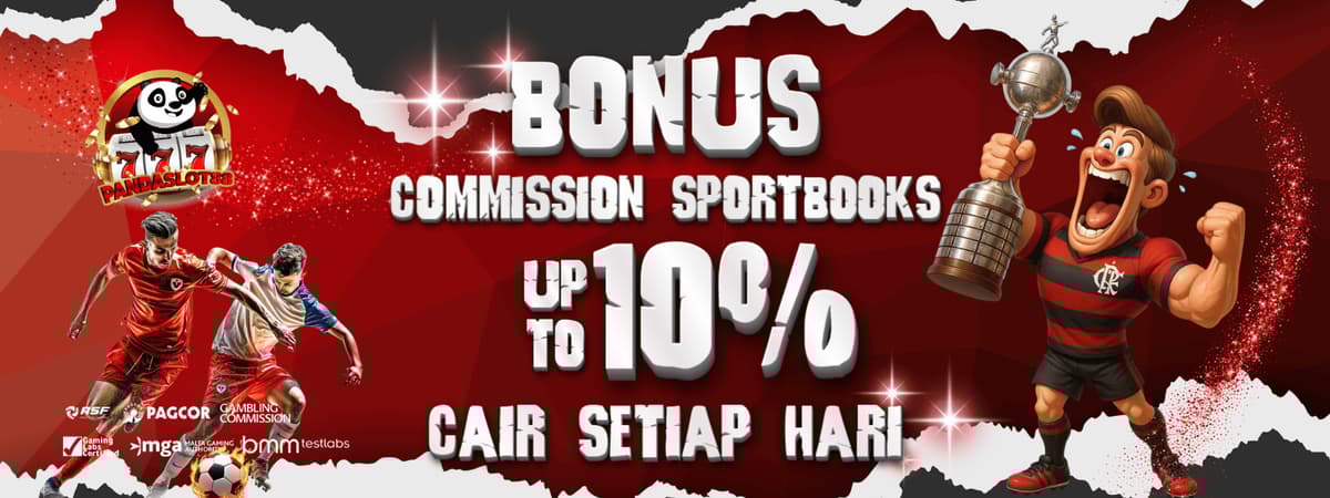 Bonus Commission Sports 10% UP TO Banner
