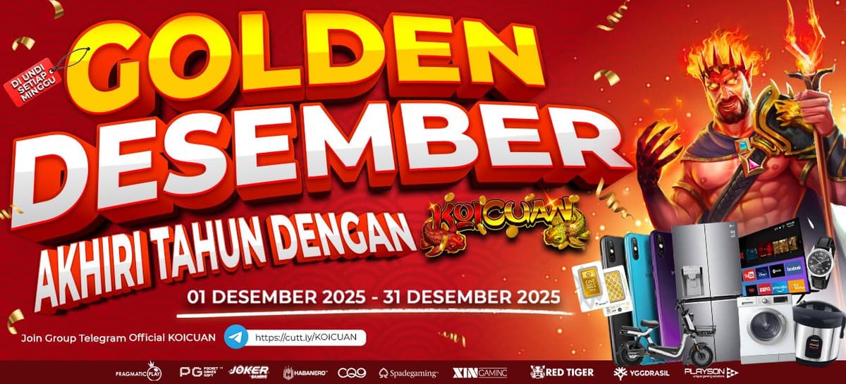 Promo GOLDEN DESEMBER