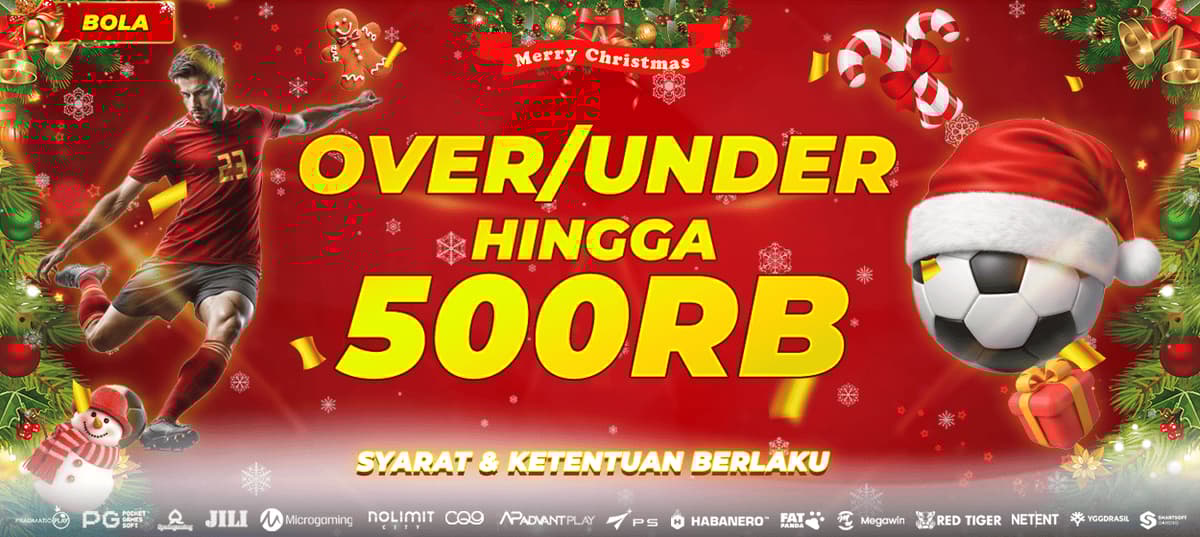 EVENT OVER/UNDER SPORTBOOK BONUS RP.500.000