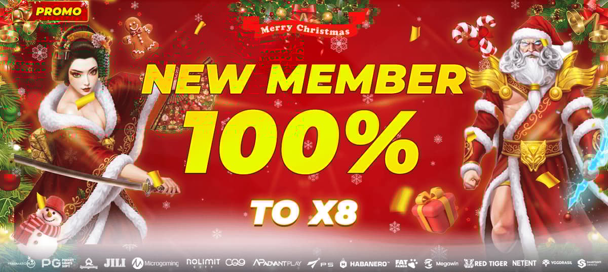 PROMO 100% NEW MEMBER