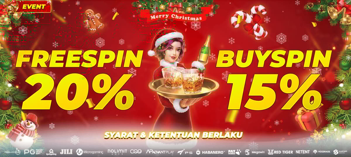 EVENT FREESPIN 20% BUYSPIN 15%