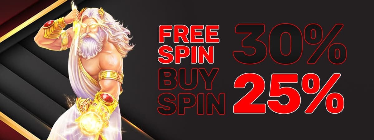 Event Free Spin 30% & Buy Spin 25%