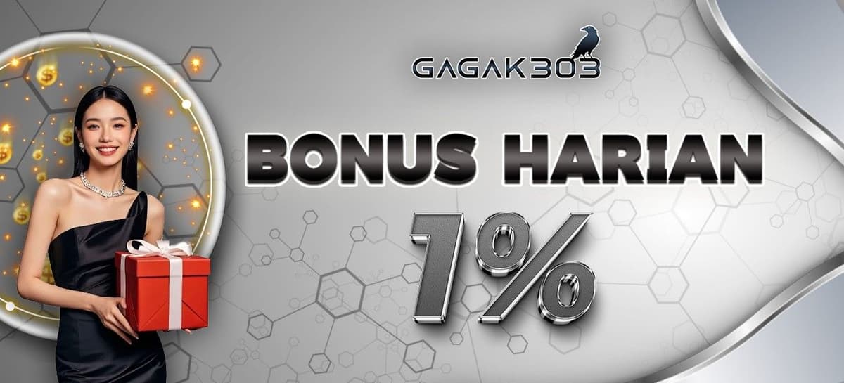 BONUS REBATE HARIAN 1%