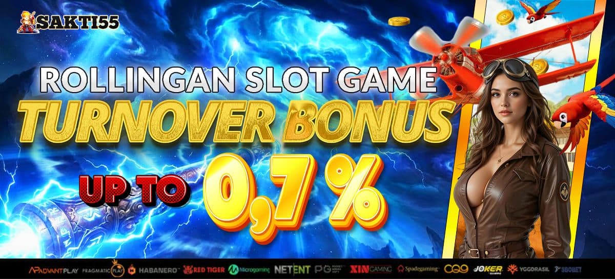 Promo BONUS ROLLINGAN SLOTGAME 0.7%