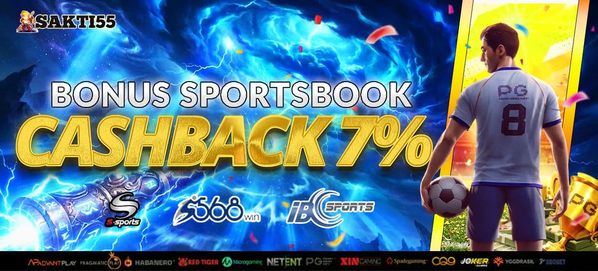 Promo Cashback Sportbook 7%
