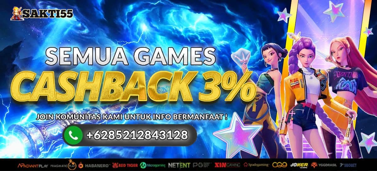 Promo Bonus Mingguan Kekalahan 3%