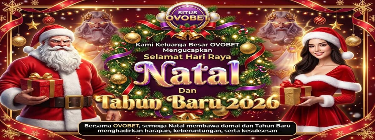 SELAMAT HARI NATAL DAN TAHUN BARU 2026 Banner