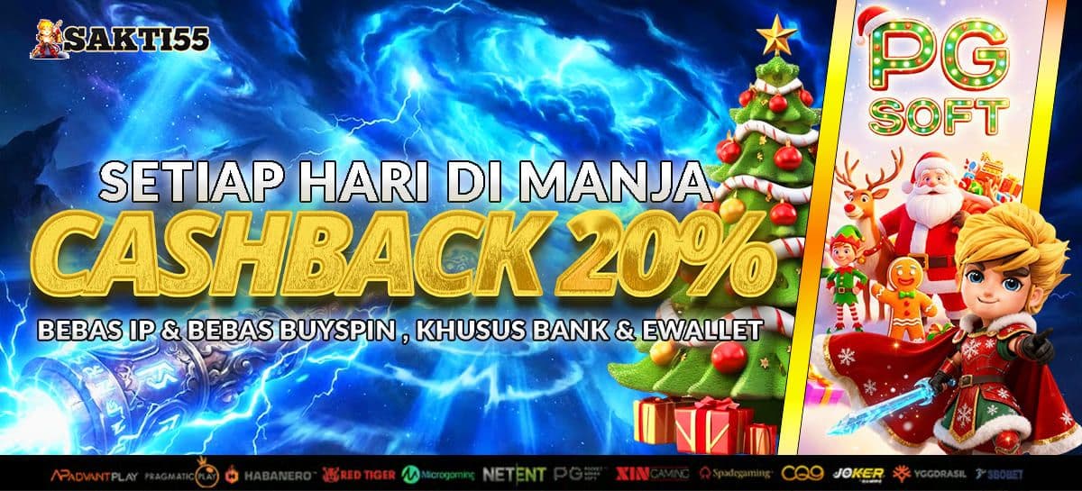 Promo Bonus CashBack 20%