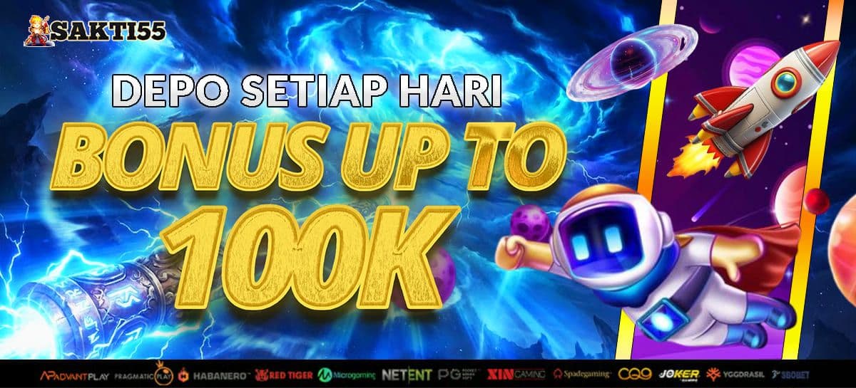 Promo BONUS DEPOSIT HARIAN 100 RIBU