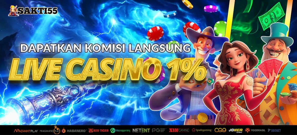 BONUS ROLLINGAN 1% LIVE CASINO