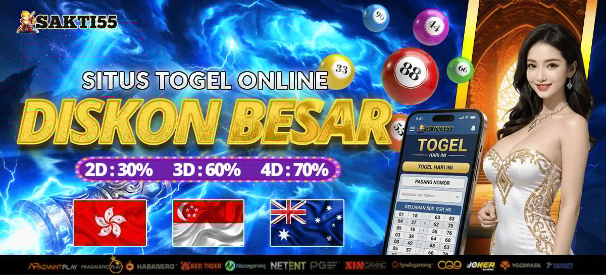 Sakti55 Situs Togel Online Diskon Terbesar Di Seluruh Asia Banner