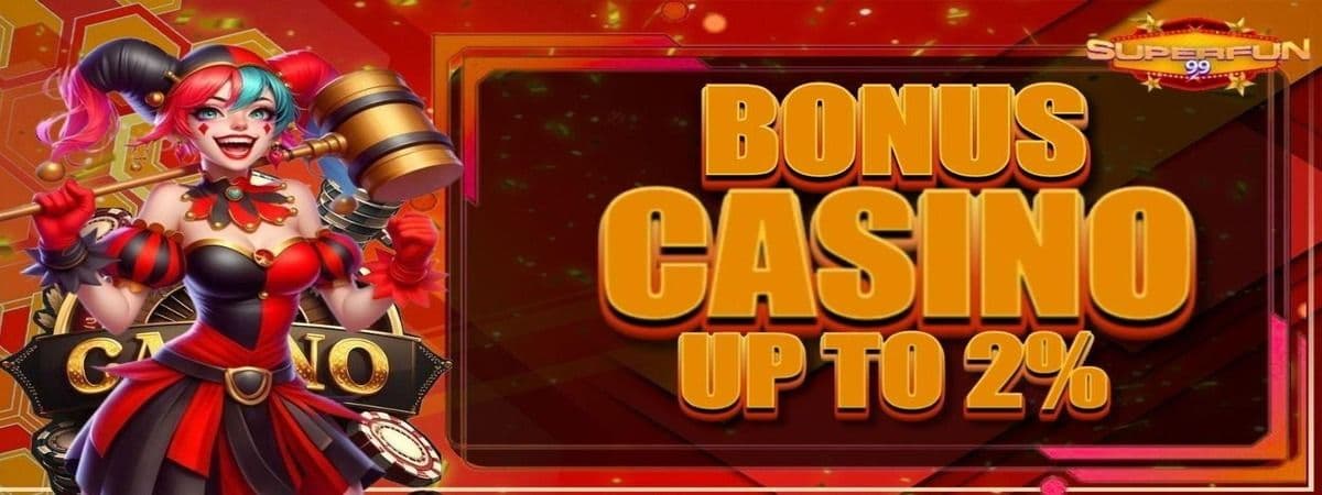 Promo BONUS ROLLINGAN CASINO UP TO 2%