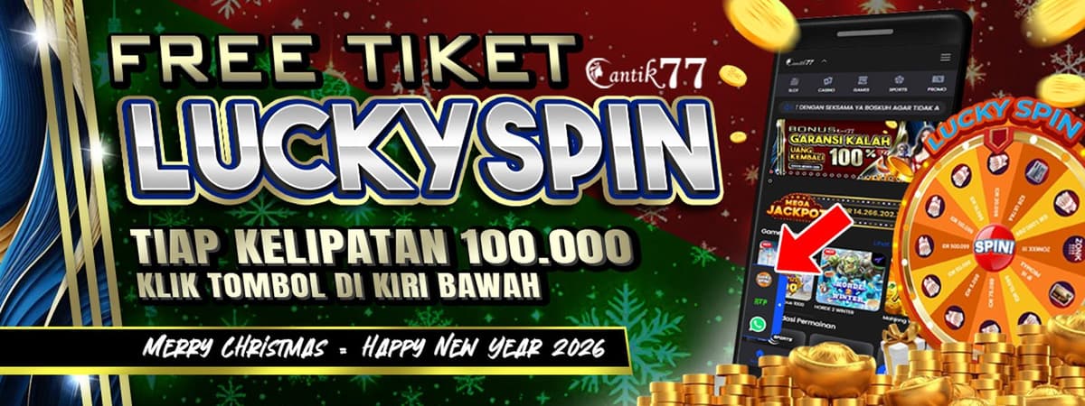 Promo LUCKY SPIN BERHADIAH PULUHAN JUTA RUPIAH