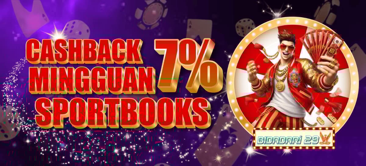 BONUS CASHBACK 7% SPORTBOOK