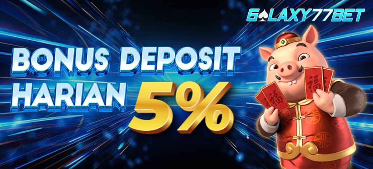Promo BONUS DEPO HARIAN SLOT 5%