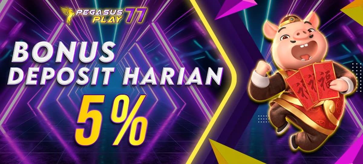 Promo BONUS DEPO HARIAN SLOT 5%