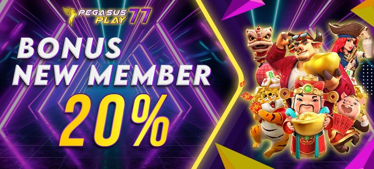 Promo BONUS NEW MEMBER 20%