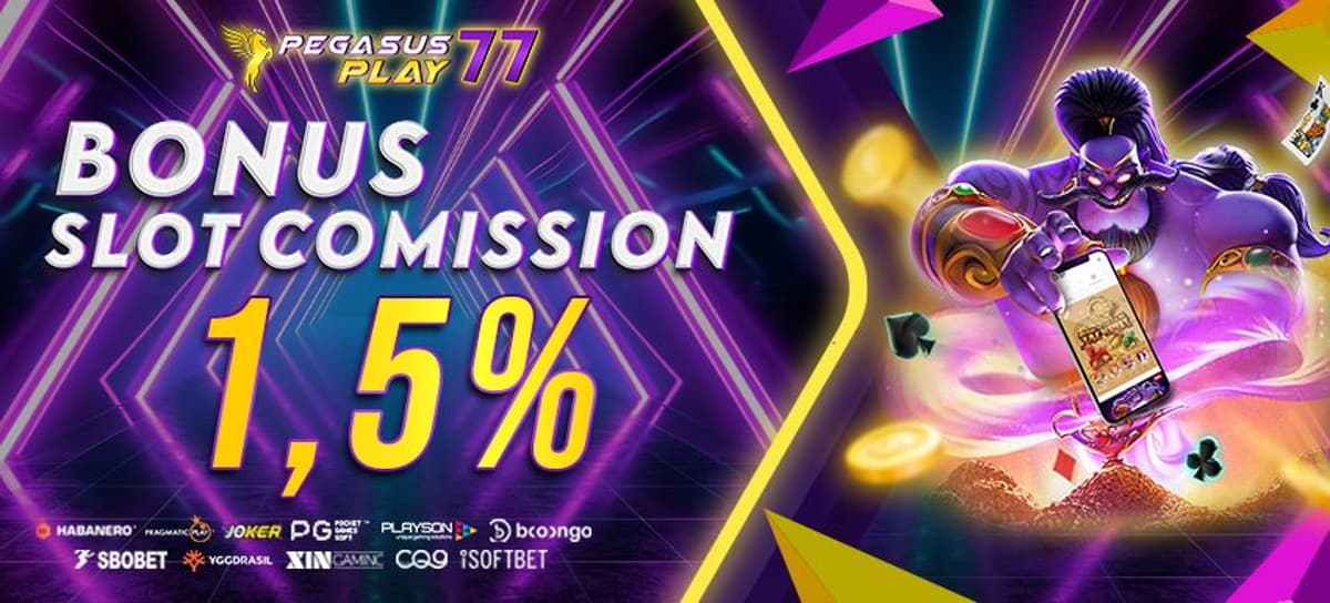 Promo BONUS SLOT COMISSION 1.5%