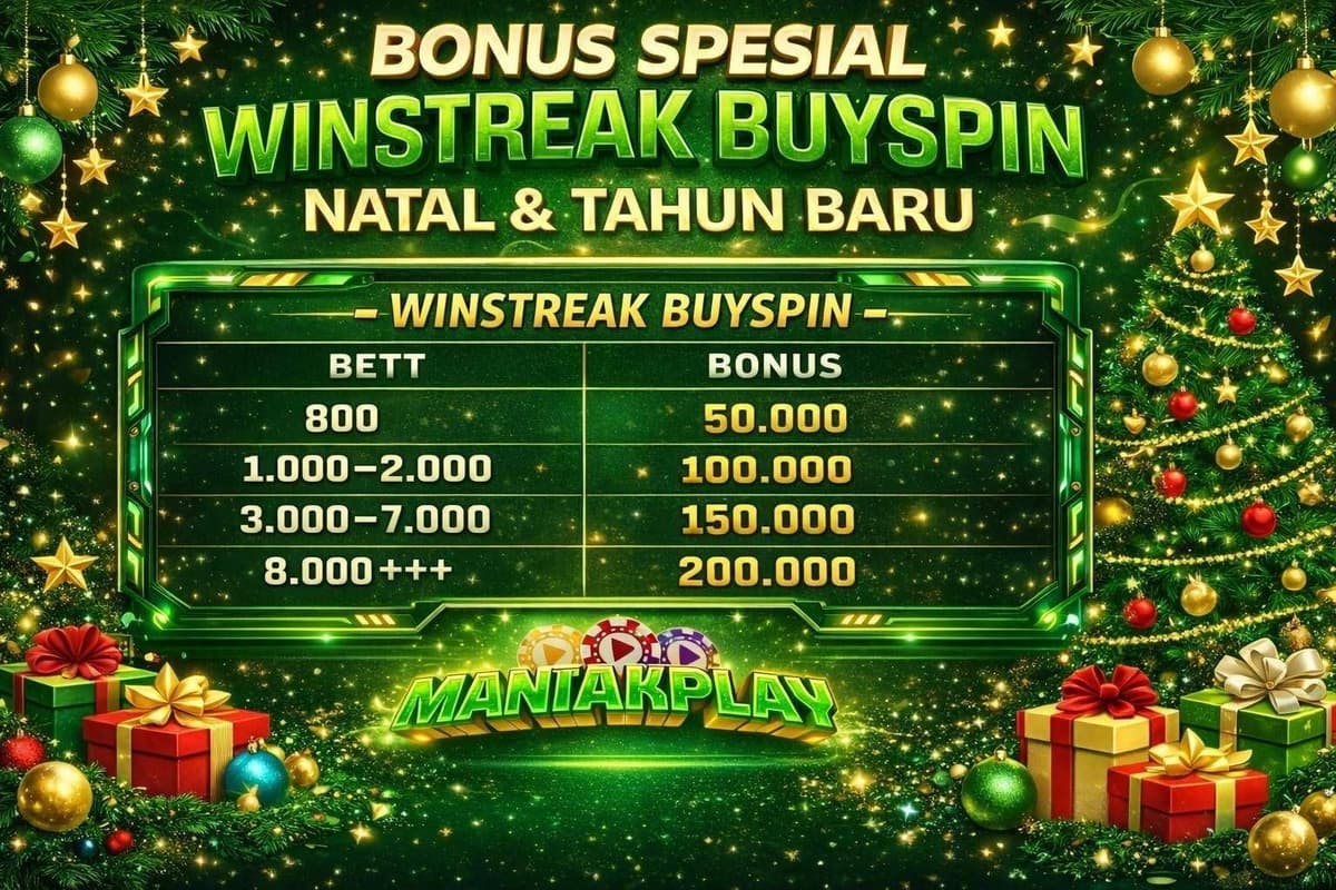 BONUS WIN STREAK!! SEMUA BISA MENANG!