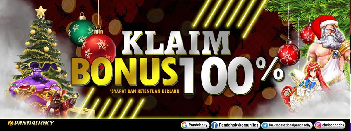Promo Bonus 100% Banner