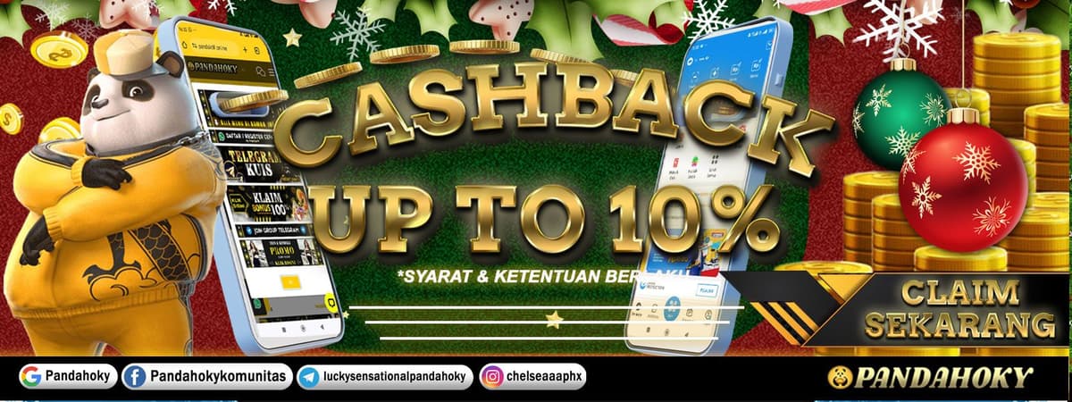 CASHBACK UP TO 10% Banner